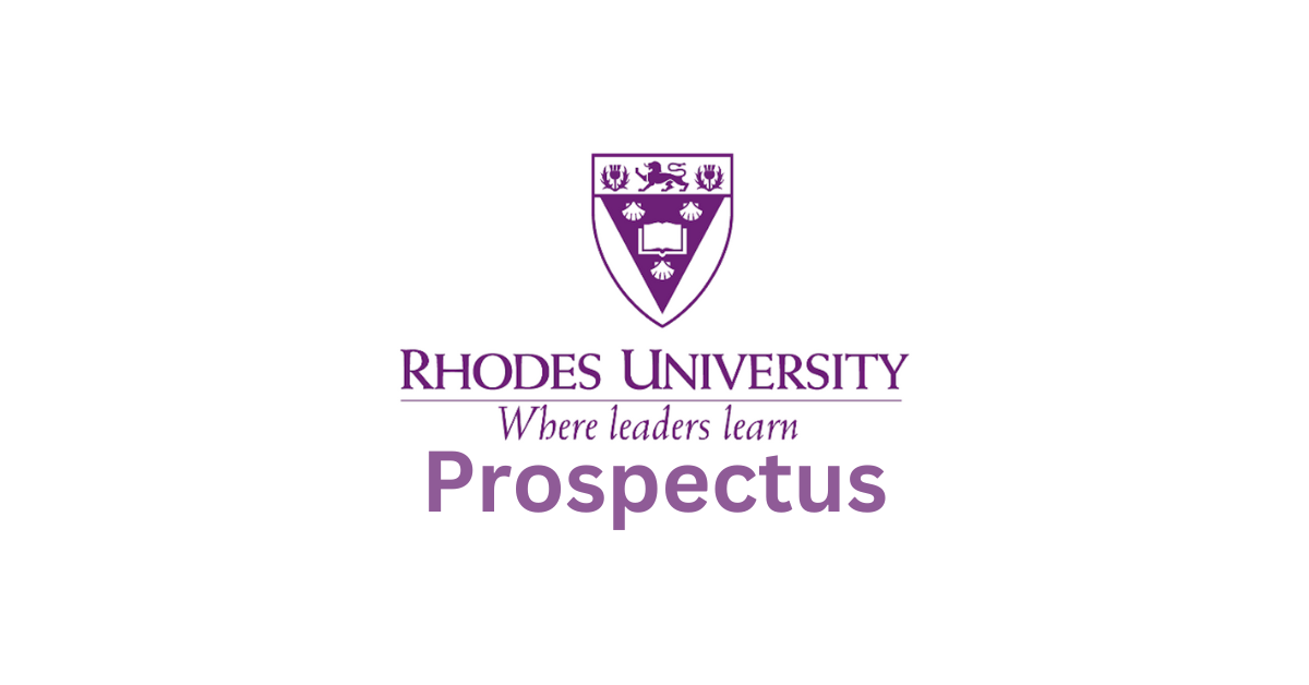 Your Ultimate Guide to the Rhodes University Prospectus