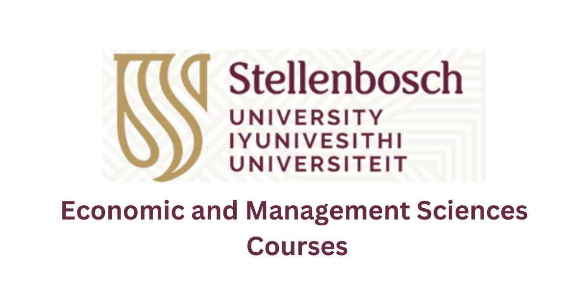 Your Ultimate Guide To SU Economic and Management Sciences Courses