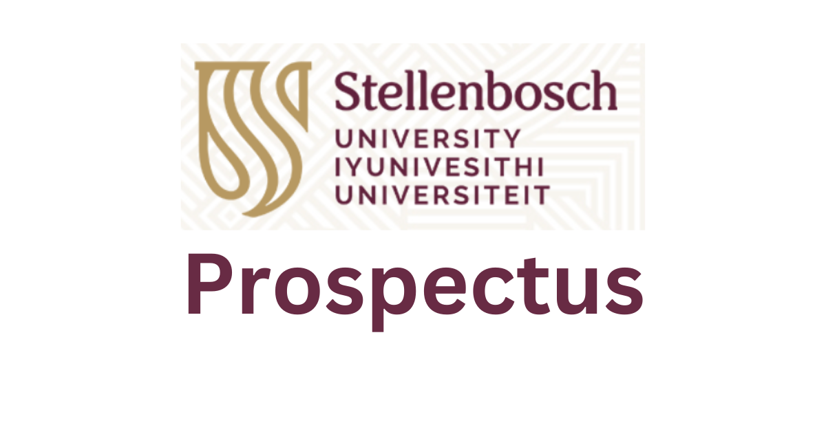 Your Ultimate Guide to the Stellenbosch University Prospectus